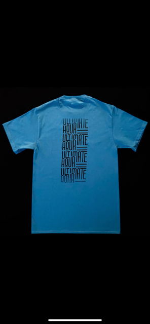 Mens Short sleeve Graphic Tee - Blue