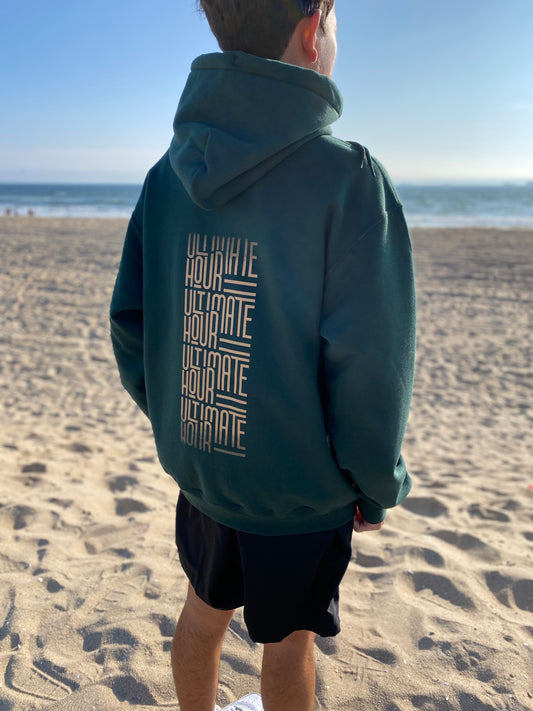 Unisex Graphic Hoodie - Forest Green