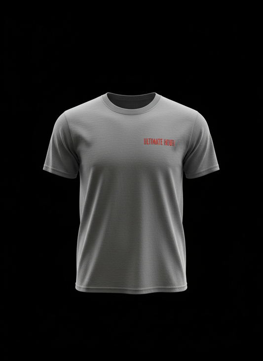 Mens Short sleeve Graphic Tee - Gray