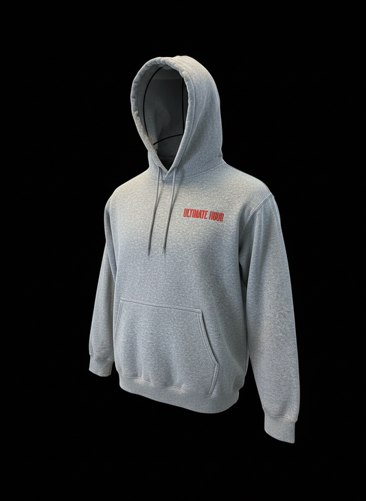 Unisex Graphic Hoodie - Gray