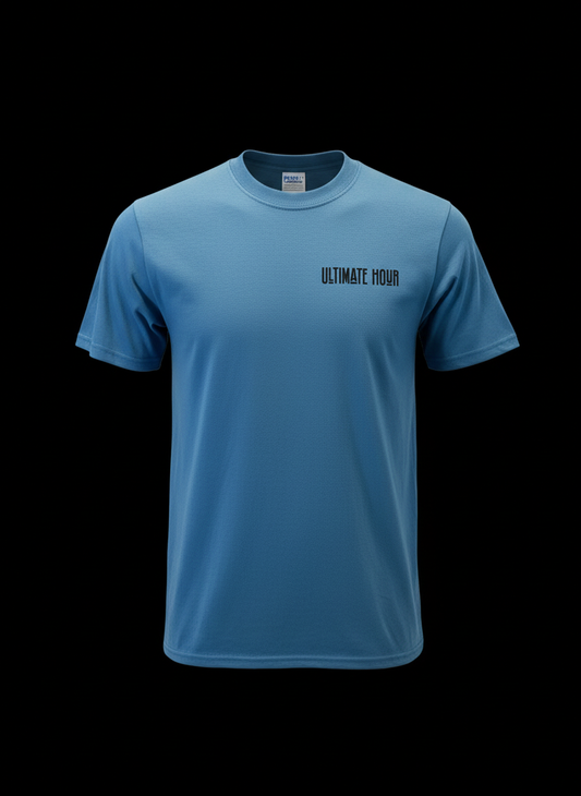 Mens Short sleeve Graphic Tee - Blue