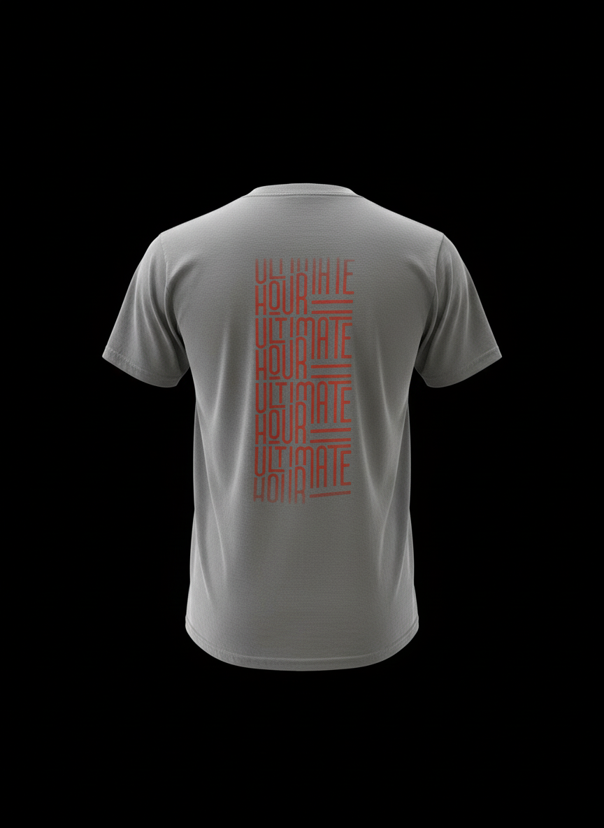 Mens Short sleeve Graphic Tee - Gray
