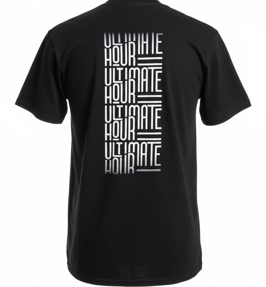 Mens Short sleeve Graphic Tee - Black