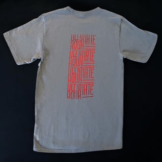 Mens Short sleeve Graphic Tee - Gray