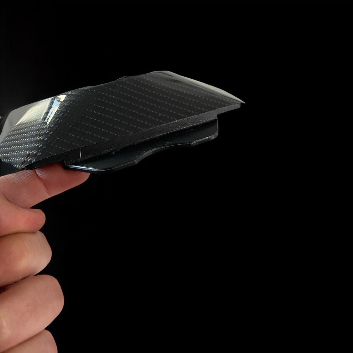 Carbon Fiber for a ETM RTR dirt bike Battery Cover