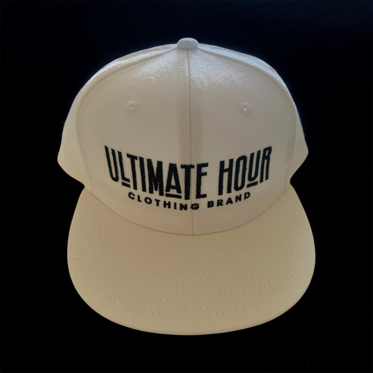 Ultimate Hour White Snapback Hat