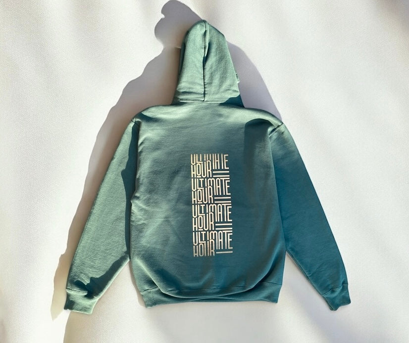 Unisex Graphic Hoodie - Forest Green
