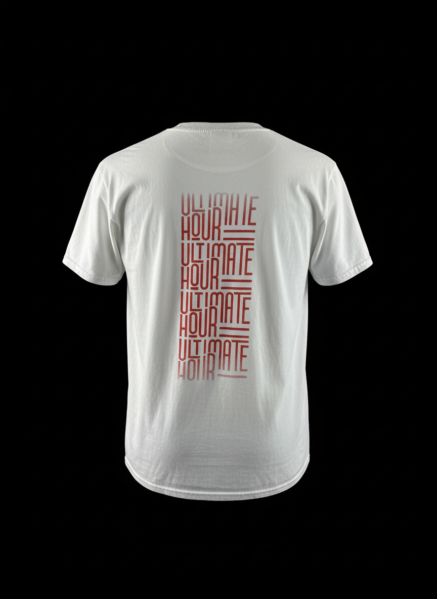 Mens Short sleeve Graphic Tee - White