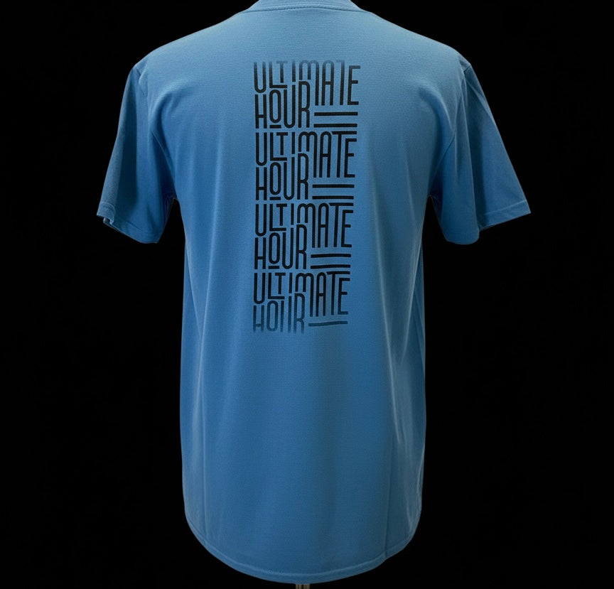 Mens Short sleeve Graphic Tee - Blue