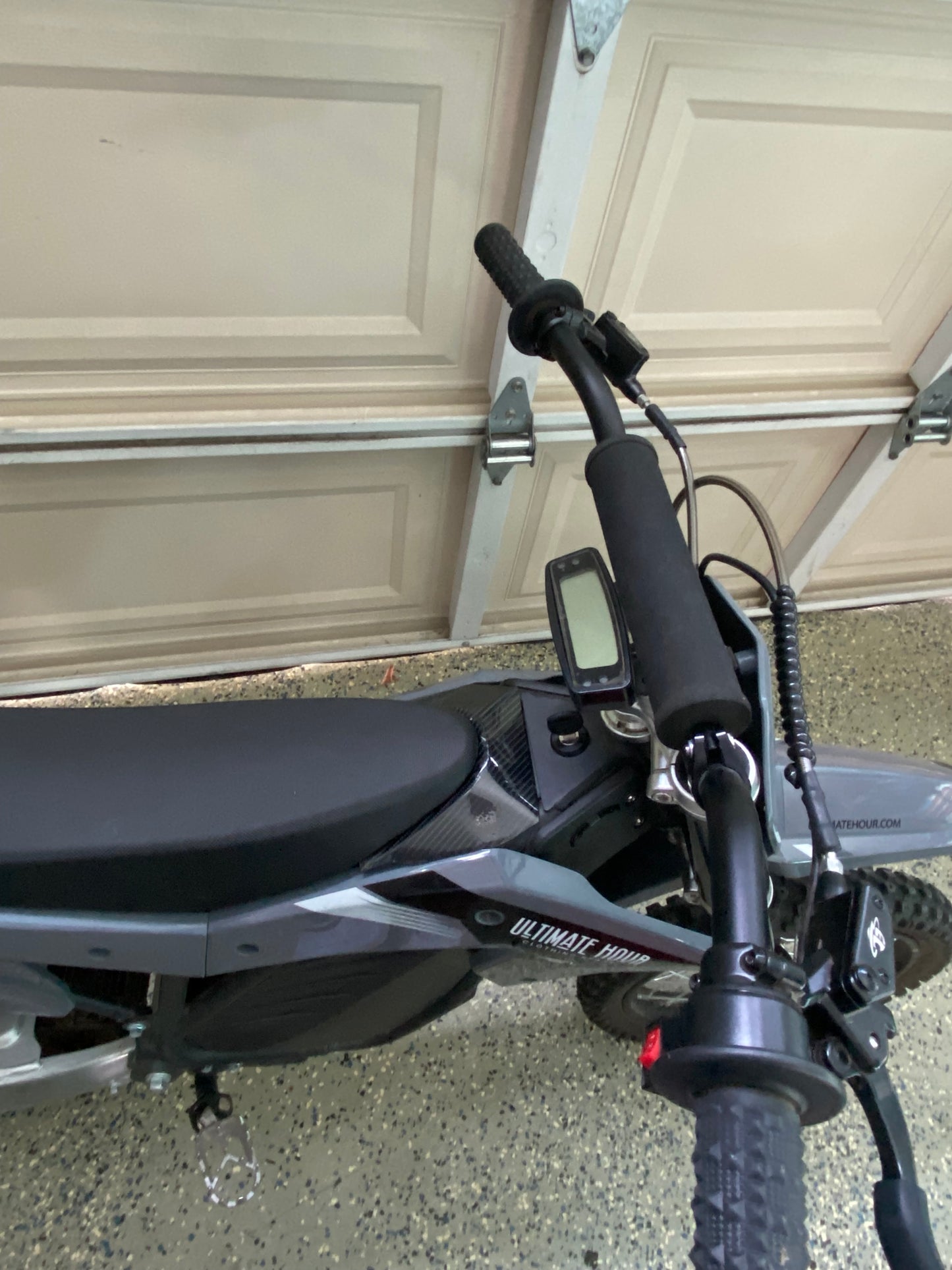 Carbon Fiber for a ETM RTR dirt bike Battery Cover