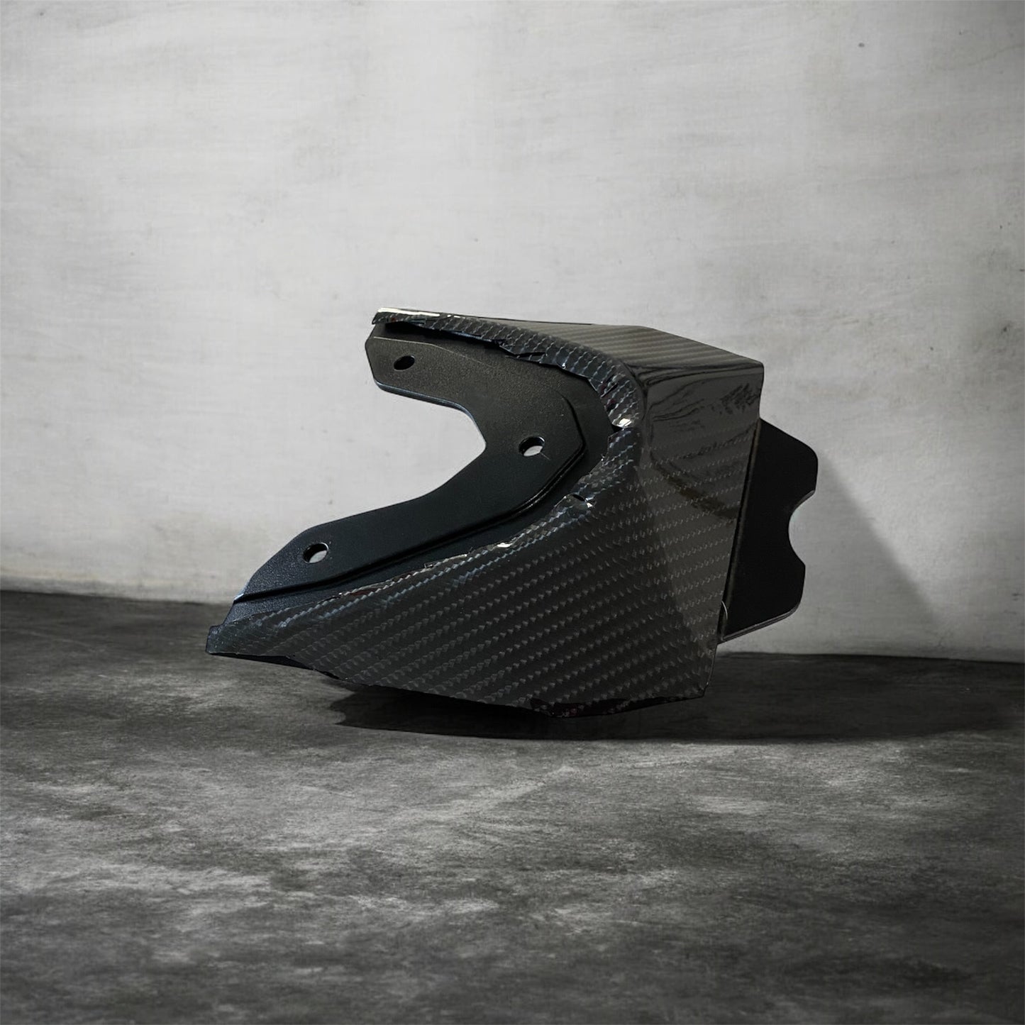 Carbon Fiber for a ETM RTR dirt bike Battery Cover